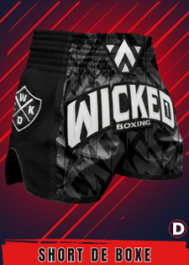 Short de sport de combat